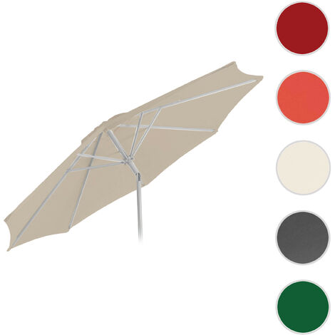 Housse de rechange pour parasol N18 - housse de parasol de rechange - Ø 2 -7m tissu/textile 5kg - jaune