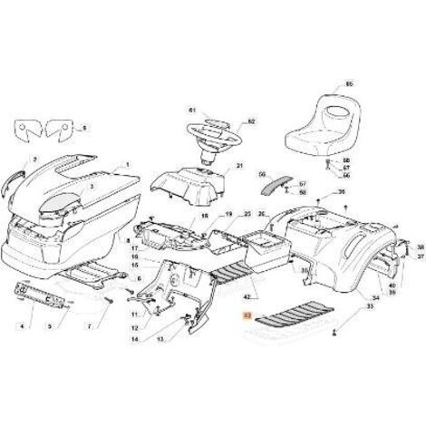 HOUSSE DE REPOSE-PIEDS EMAK ORIGINALE G325110385E0