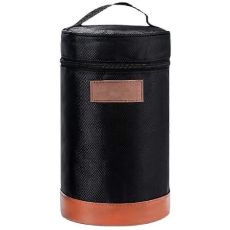 Housse de réservoir de gaz pour lanterne, sac de rangement portable grande capacité, anti-collision et multifonctionnel pour lampe, idéal pour le camping et les pique-niques en plein air.