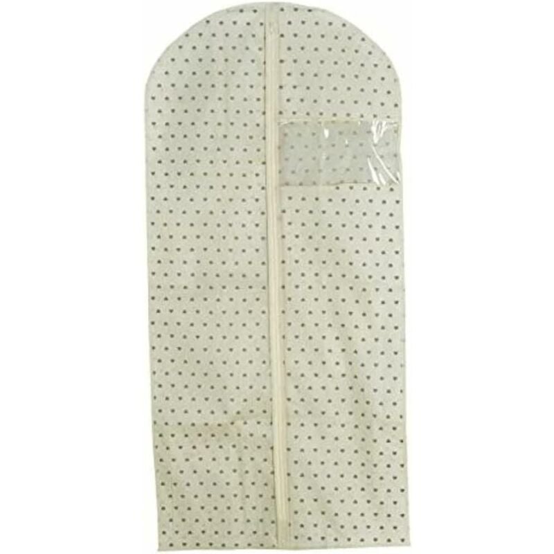 Housse de robe tnt crème