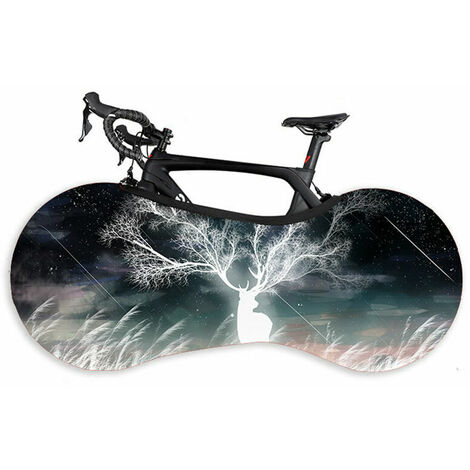 Housse de roue de vélo, housse de roue de vélo, équipement de protection lavable à haute élasticité, garage pour pneus de 26 à 29 pouces