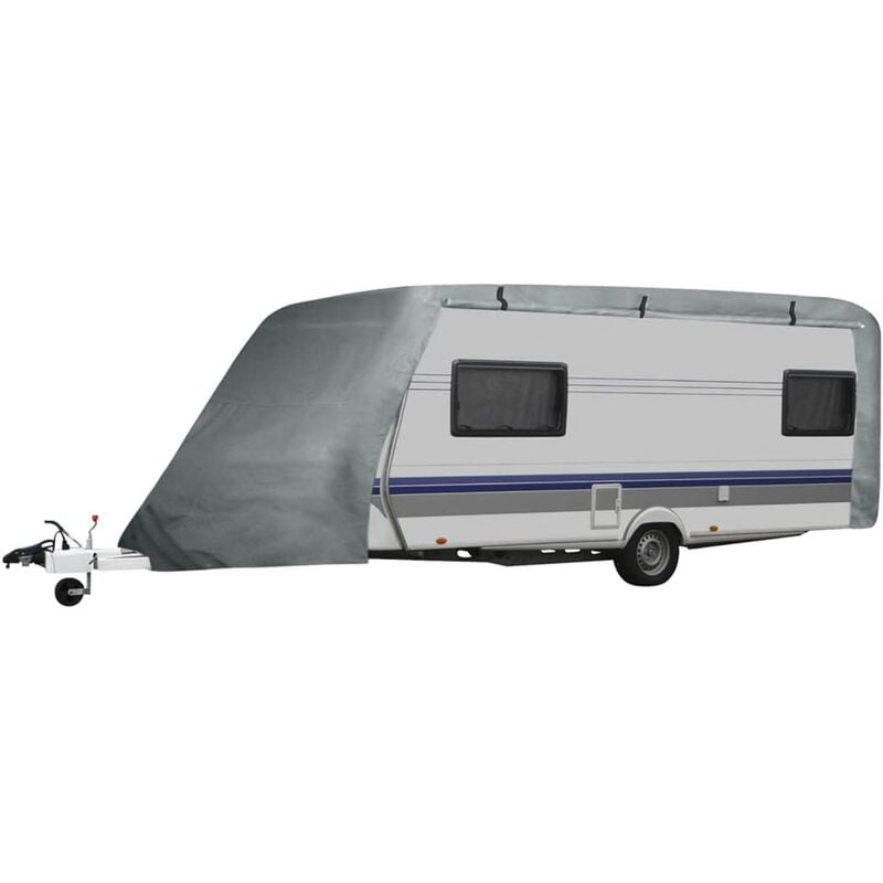 Housse de roulotte taille L Gris