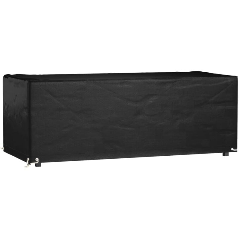 Housse de salon de jardin 8 œillets 192x82x65 cm rectangulaire Vidaxl