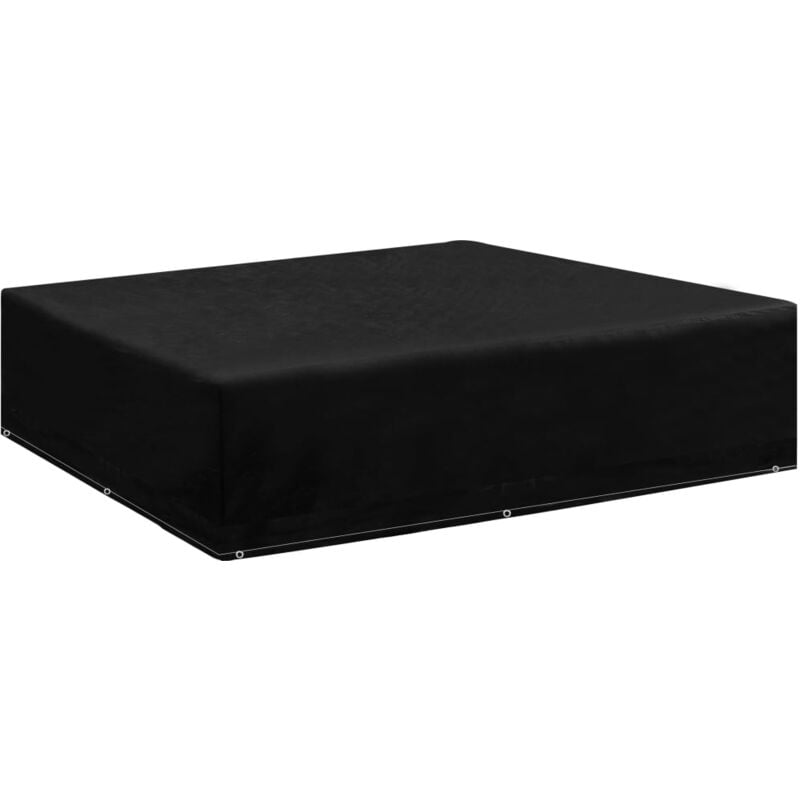 Housse de salon de jardin 8 œillets 200x200x70 cm Vidaxl