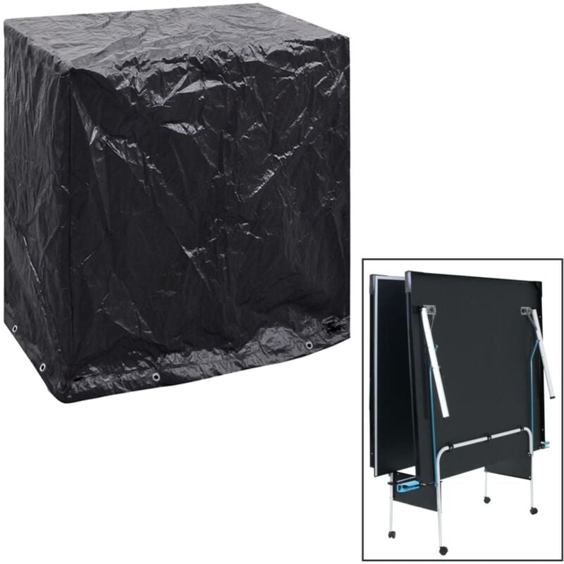 Housse de salon de jardin Table de ping-pong 160x55x182 cm Vidaxl