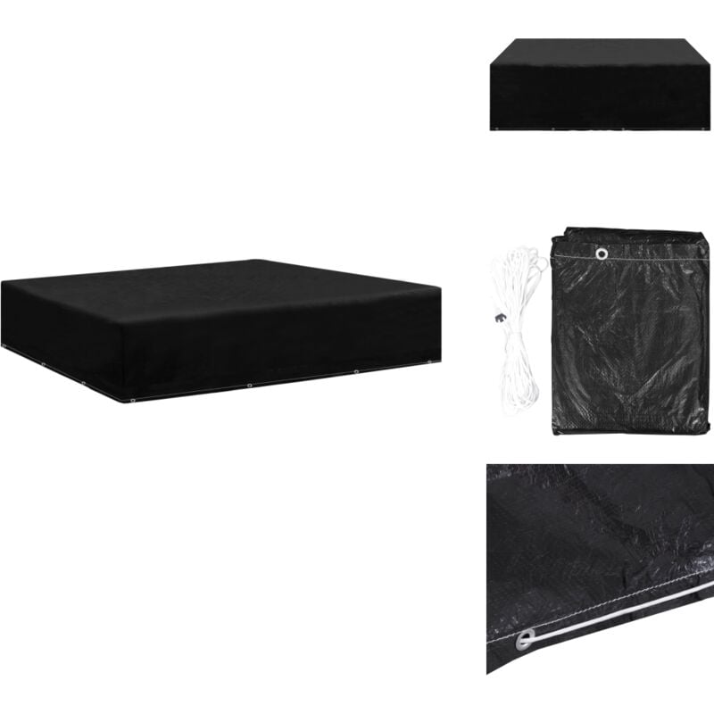 Housse de salon de jardin 12 œillets 250x250x70 cm - Housses De Meubles De Jardin - Housse De Jardin - Housse De Table De Jardin - Housse De Banc De
