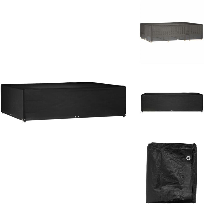 Housse de salon de jardin 16 œillets 300x200x75cm rectangulaire - Housses De Meubles D'extérieur - Housse De Jardin - Protection Mobilier Extérieur