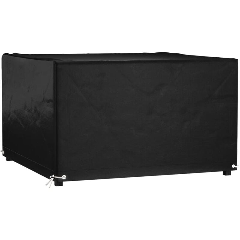 Housse de salon de jardin 8 œillets,Housse pour mobilier de jardin 132x132x80 cm carré CFW739527