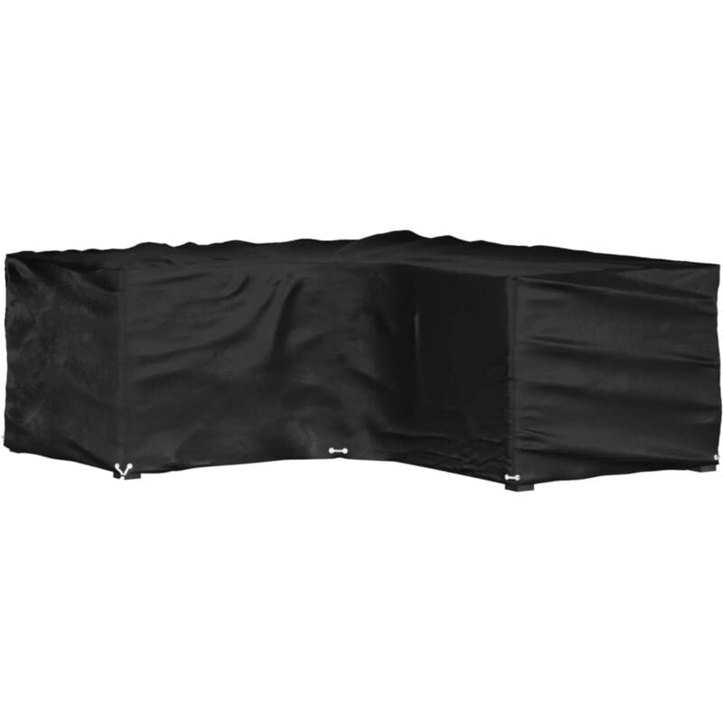 Housse de salon de jardin en forme de l 12 œillets 185x185x70cm Vidaxl