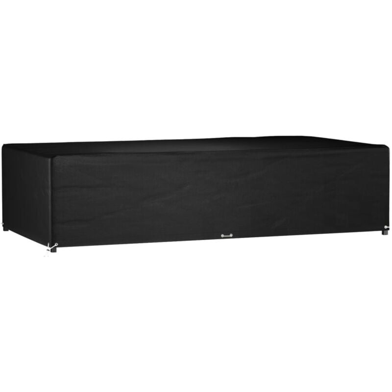 Housse de Salon de jardin 12 œillets 315x160x75cm rectangulaire con649716 design in
