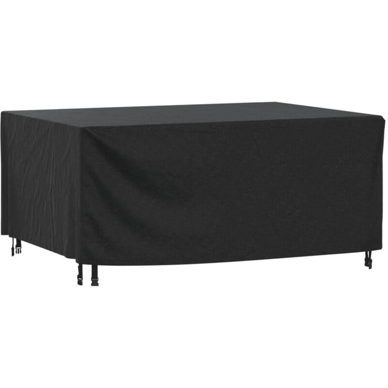 Housse de salon de jardin noir 172x113x73 cm imperméable 420D Vidaxl