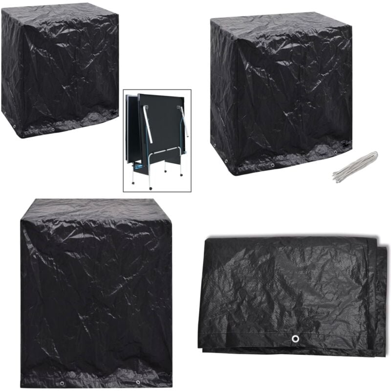 Housse de salon de jardin Table de ping-pong 160x55x182 cm - Housses De Meubles D'extérieur - Housse De Table De Ping-pong - Housse De Jardin