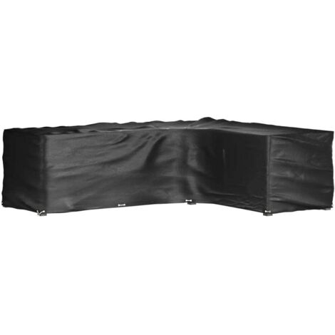 Housse de salon de jardin,Housse Table et Chaise de Jardin de Protection en forme de L 16 œillets 260x210x80cm -YZ416855