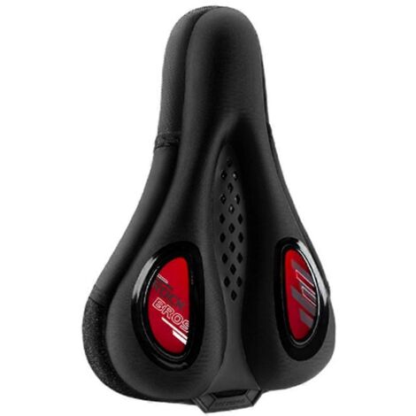 Housse de selle de vélo en gel de silicone liquide, coussin imperméable ---