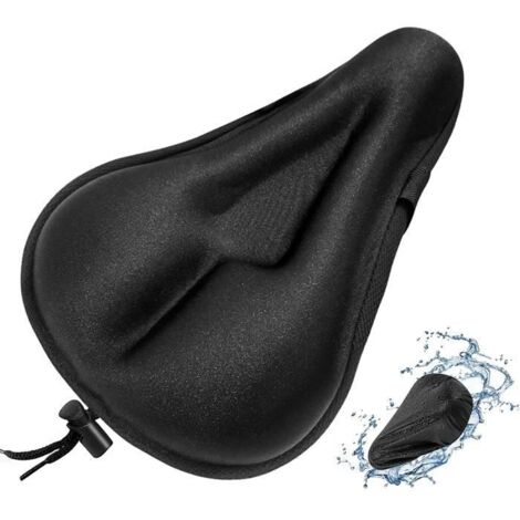 Housse de Selle de Vélo - Universelle - Gel - Confortable - Antidérapante - Pour VTT
