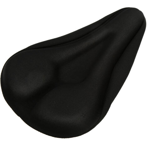 Housse de selle VTT en silicone perforée, légère et respirante pour un confort maximal à vélo.