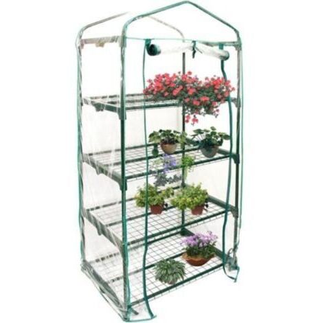 Housse de serre PVC transparent pliable pour balcon et jardin, sans cadre, 3 tailles disponibles