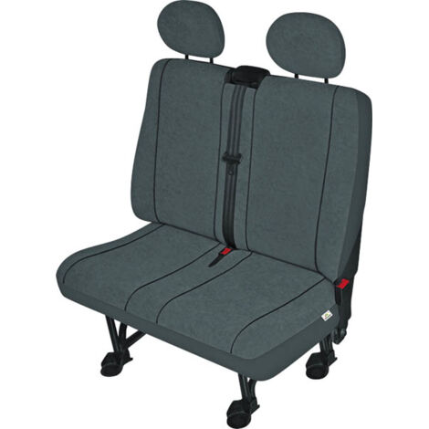 Housse de siège 1 pièce HP Autozubehör 22412 polyester anthracite double siège