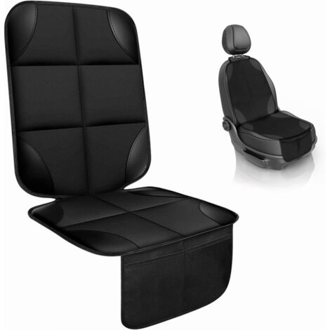 Housse de siège Auto imperméable et antidérapante, Compatible ISOfix pour Tous Les sièges Auto, en Coton et Plastique, Noir, pour Voiture et Animaux domestiques
