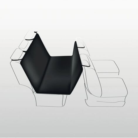 Housses de sièges Fiat Panda Premium - Cuir noir et liseré blanc