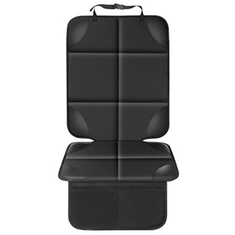 Housse de siège auto, rembourrage épais, tissu imperméable 600D, envers antidérapant, sans danger pour les bébés et les animaux, noire, universelle, convient aux voitures, camions, SUV et fourgonnette