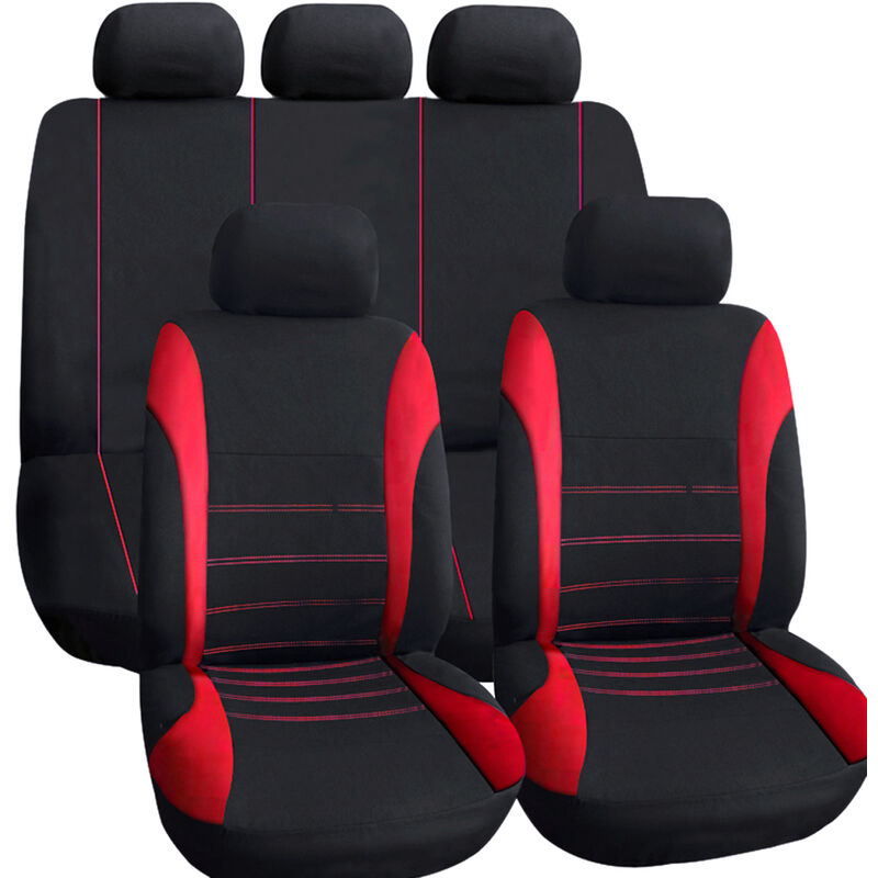 Asupermall - Housse De Siege Auto Tirol Accessoires Interieurs Automatiques Housse De Voiture De Style Universel, Rouge