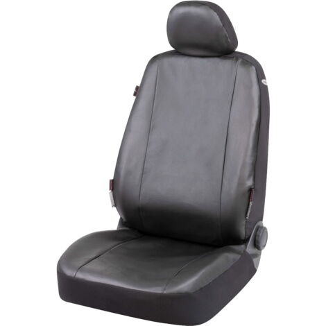 Housse de siège auto Toulouse, housse de protection pour siège individuel, housse de siège universelle anthracite