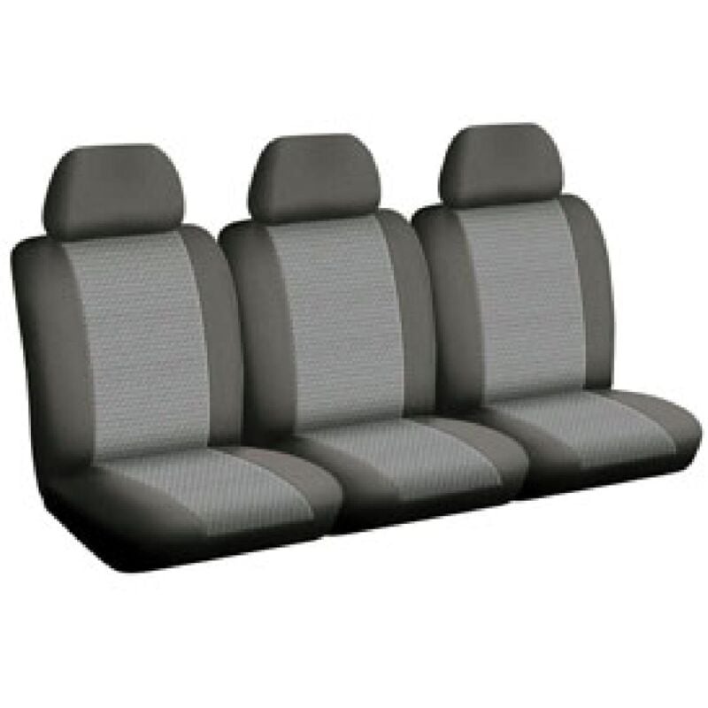 Housse compatible avec Peugeot Partner Tepee Citroen Berlingo 08-18 gris