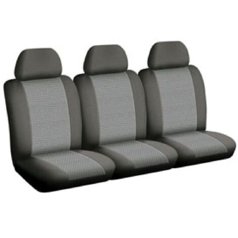 Housse de siège Auto / Utilitaire - Sur Mesure pour CITROËN Berlingo 2 /PEUGEOT Partner Tepee (De 04/2008 à 08/2018) 3 sièges