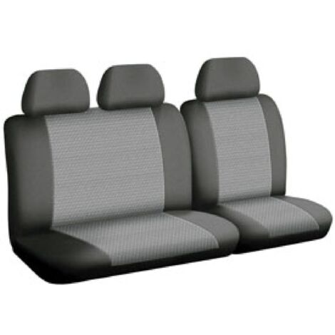 Housse de siège Auto / Utilitaire - Sur Mesure pour MERCEDES Sprinter / VOLKSWAGEN Crafter (De 06/2006 à 02/2017) 1 siège + banquette + accoudoir