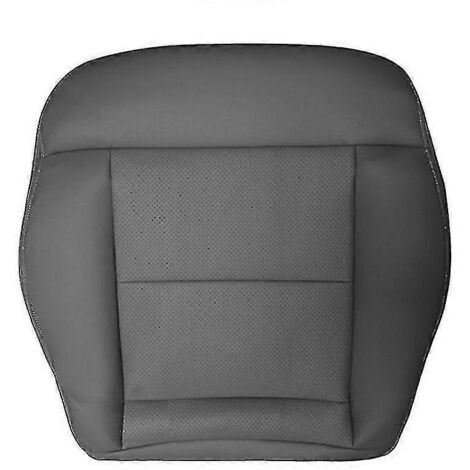 Housse de siège conducteur avant en similicuir noir pour Mercedes-Benz E350, E550 et W212 (modèles 2010-2014).