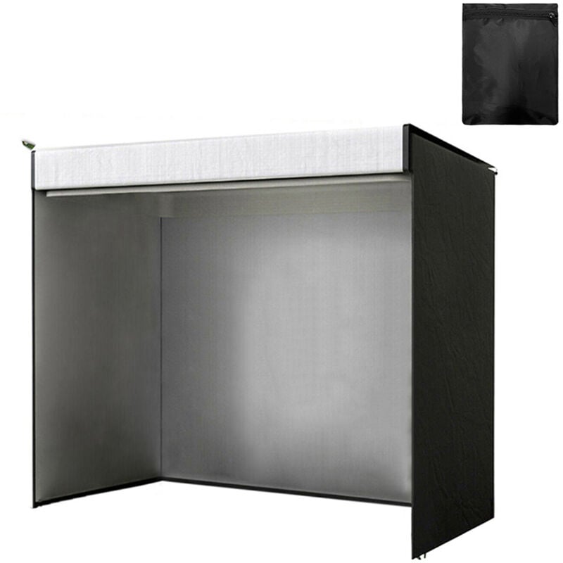 Housse de siège de balancelle 3 places imperméable coupe-vent anti-UV housse de siège de jardin suspendue housse de hamac pliante housse de meubles