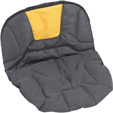 Housse de siège de tondeuse à gazon autoportée en polyester Oxford, 2 poches en maille, fond élastique antidérapant, résistant à l'eau, remplacement pour tracteur Cub Cadet