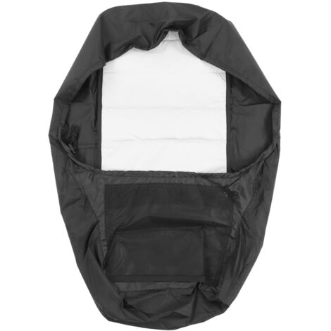 Housse de Siège de Tondeuse de 11 Pouces avec 3 Poches, Housse de Protection étanche et Anti-poussière pour Chaise de Tracteur pour Véhicules Agricoles