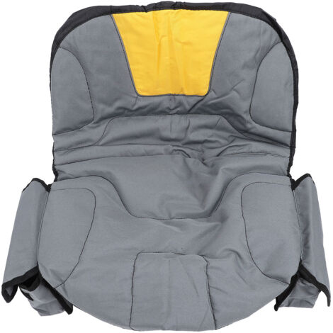 Housse de siège de tondeuse imperméable, housse de siège de tracteur résistante aux UV, protection de siège de tondeuse autoportée avec poches de rangement