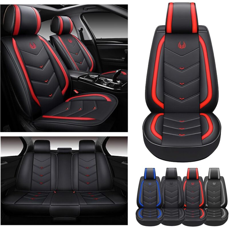 Housse de siège de voiture de qualité supérieure, imperméable, coussin en cuir artificiel, accessoire universel pour SUV, camion, berline, protection