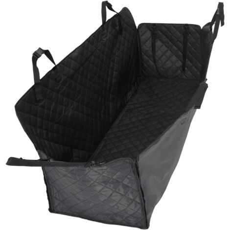 Housse de siège de voiture pour chien noir 137x46x50 cm vidaXL