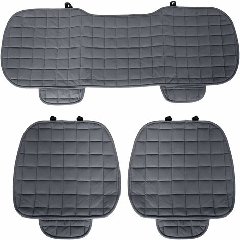 Couvre-sièges profilées adaptées pour sièges d'auto - Auto-Dekor - Akcent  1+1 (gris) gris