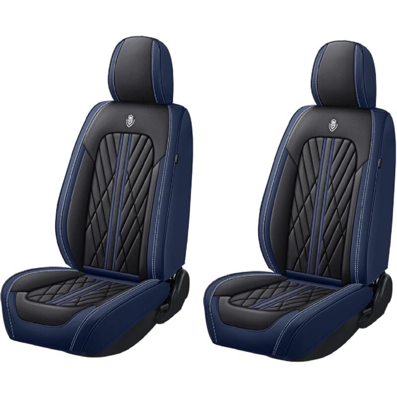 Start - Housse de siège de voiture universelle en cuir de mouton souple, imperméable et respirante, protection de coussin pour berline et suv