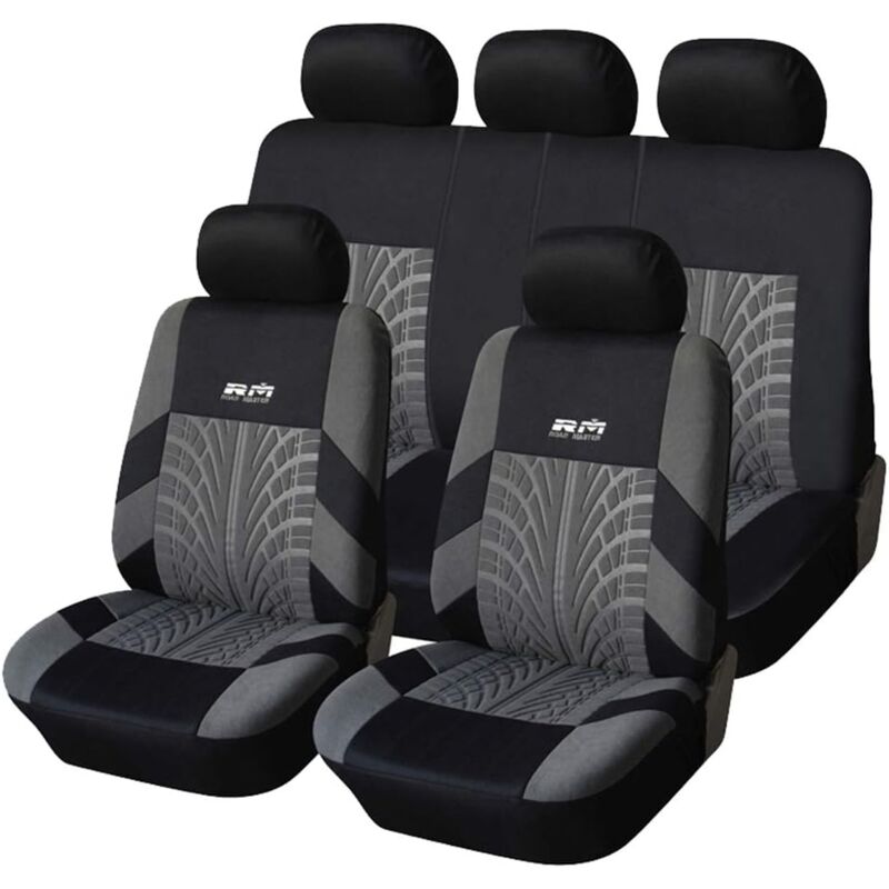 Housse de siège de voiture universelle pour le commerce extérieur, impression de pneus, indentation rm speedtrade pop, spot transfrontalier