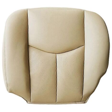 Housse de siège latérale en cuir PU beige pour Escalade 2003-2006