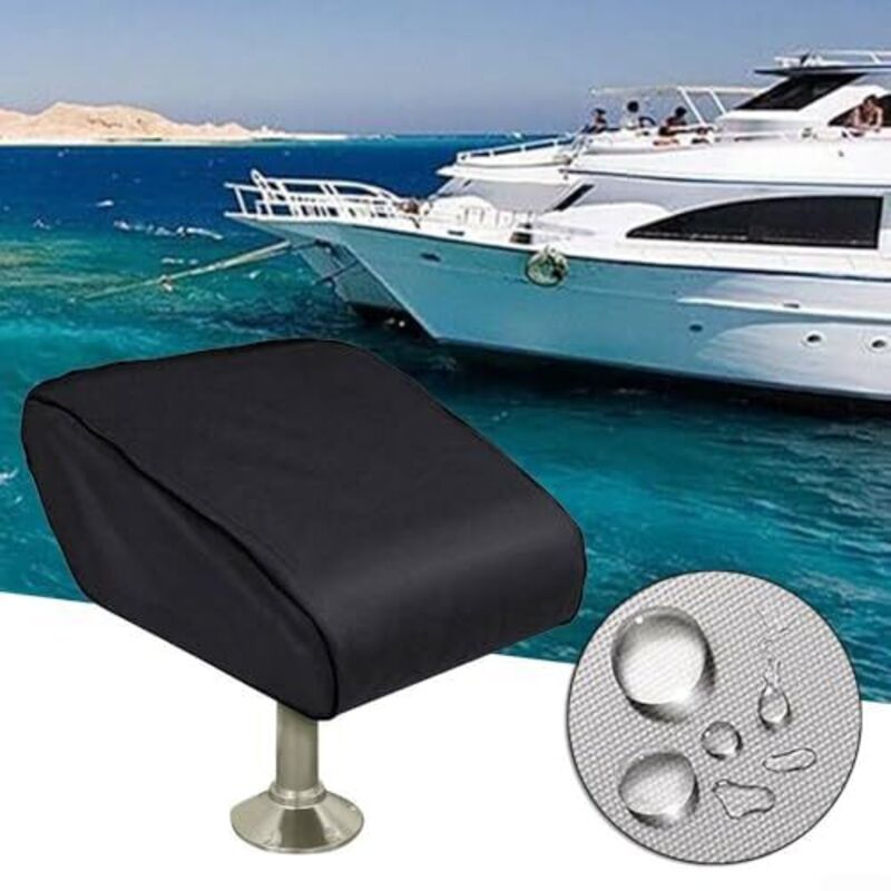 Housse de siège pliable pour bateau facile à appliquer - Protection sans effort pour votre chaise