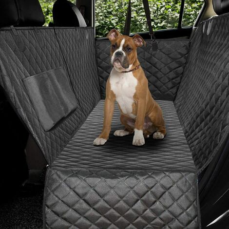 KATYGLORY Housse de siège de voiture pour chien - Extension de siège  arrière pour chiens - Hamac de luxe à fond rigide - Matelas de camping pour