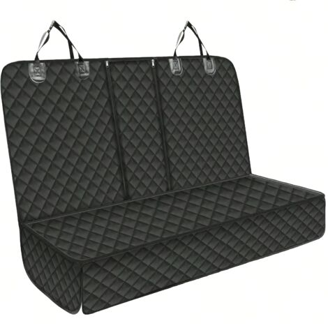 Housse de siège pour chien, protection de siège longue et imperméable, résistante aux rayures, antidérapante, durable et douce pour le dossier de siège des animaux de compagnie, adaptée aux voitures, 