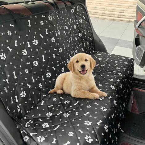 Housse de siège pour chien, protection longue et imperméable, résistante aux griffures, antidérapante, durable et douce pour le dossier de siège de votre animal de compagnie. Convient aux voitures, ca