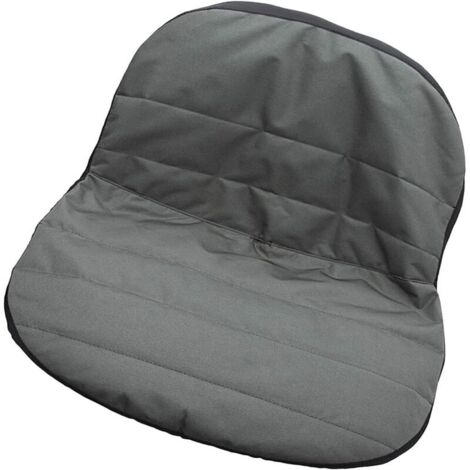 Housse de Siège pour Tondeuse Autoportée Coussin Rembourré Oxford 600d, Protection Imperméable et Anti-uv pour Siège de Tracteur, Poche Arrière Pratique pour Jardin et Pelouse