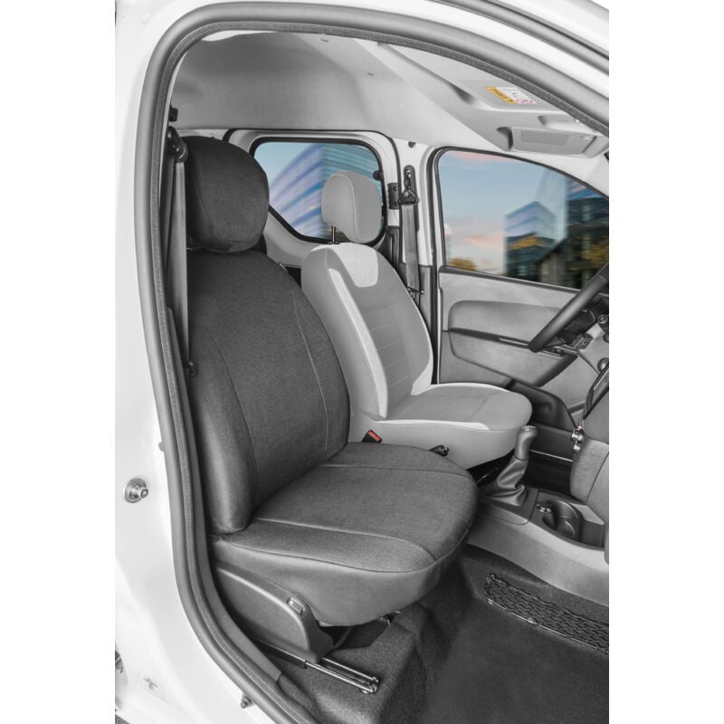 Housse de siège Transporter en tissu pour Dacia Dokker, siège passager simple