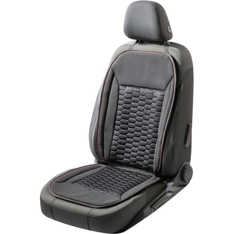 Housse de siège Valtteri noir/rouge