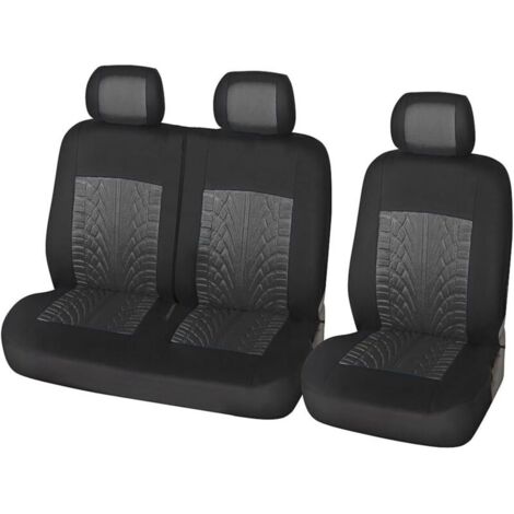 Housse De Siege Voiture Universelle, Housse De Siège De Camion 2+1, Housses Siège Voiture Simples Et Doubles, Auto Couvre Sieges Accessoires Interieur, pour avec Presque Toutes Voitures