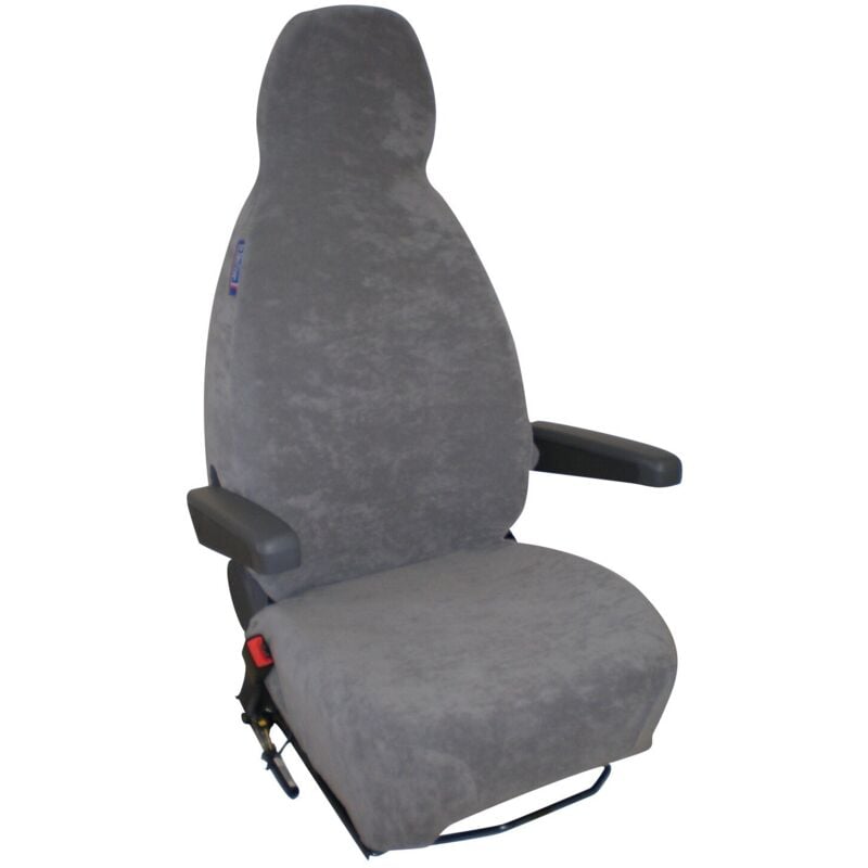 Housses de siège éponge coton extensible Coloris - Gris